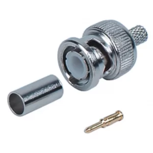 CONECTOR BNC MACHO PARA CRIMPEAR RG-59.