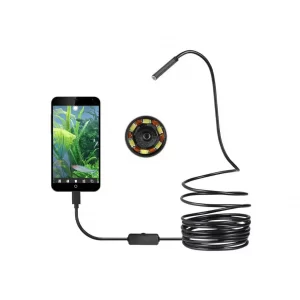 CAMARA ENDOSCOPICA HD 3 MTS, CON LUZ INCORPORADA.
