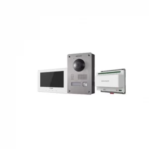 KIT DE VIDEOPORTERO IP. FRENTE COMPUESTO DE CAMARA OJO DE PEZ.
