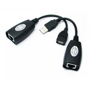 EXTENSOR USB 50 METROS POR RJ45 UTILIZA CABLE UTP CAT 5/5E/6.