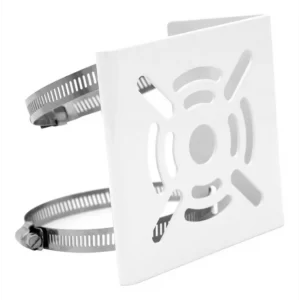 SOPORTE METALICO PARA POSTE CHICO.