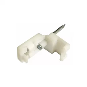 GRAMPA CLIP CON CLAVO ACERADO PARA FIBRA OPTICA, 100U.