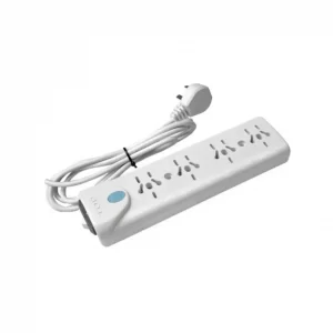 ZAPATILLA DE 6 TOMAS CON INTERRUPTOR Y CABLE.