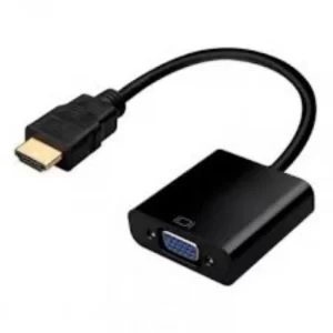 CONVERSOR VGA HEMBRA A HDMI CON SALIDA DE AUDIO 3,5MM.
